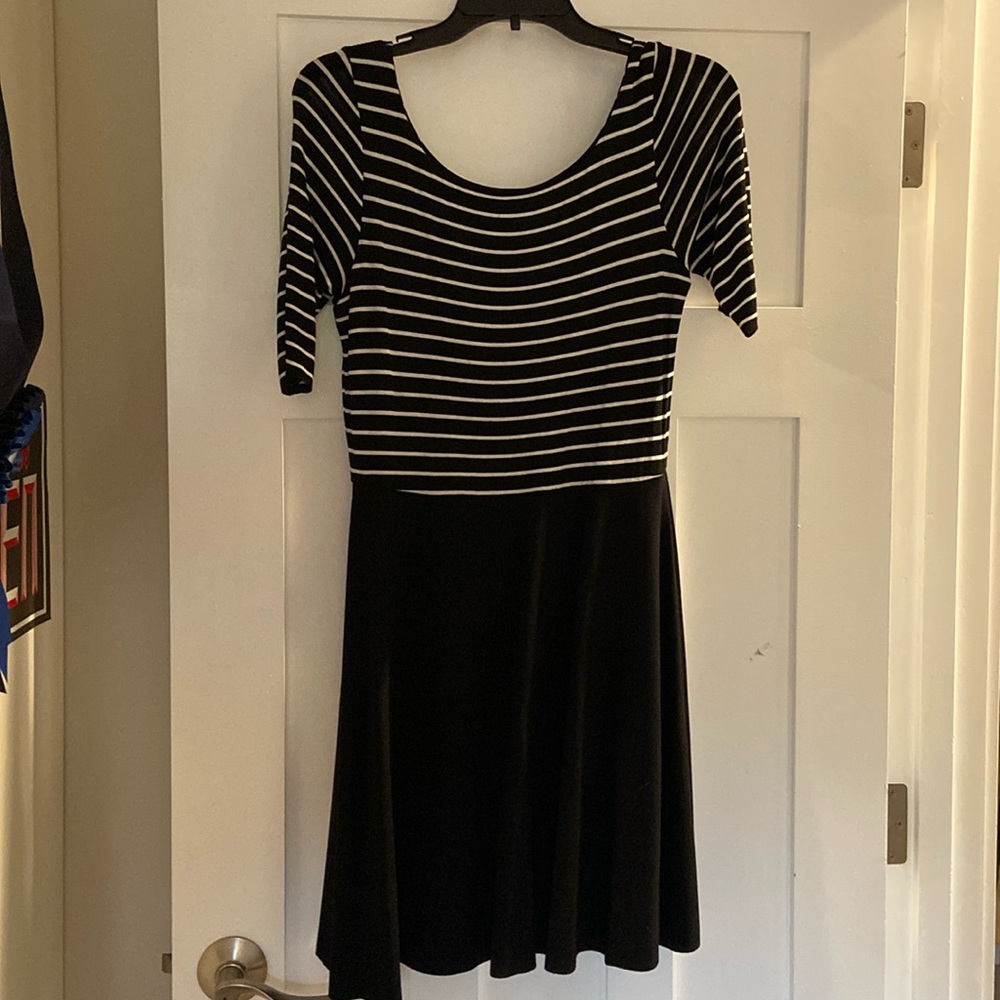 Comfortable, wrinkle proof A-line dress from Bailey 44